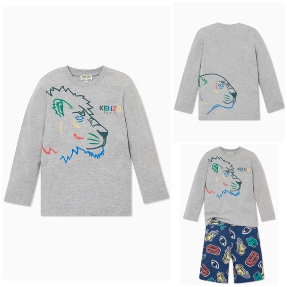 KENZO KIDS Geordan Lion Panther T-Shirt NWT - Picture 14 of 14